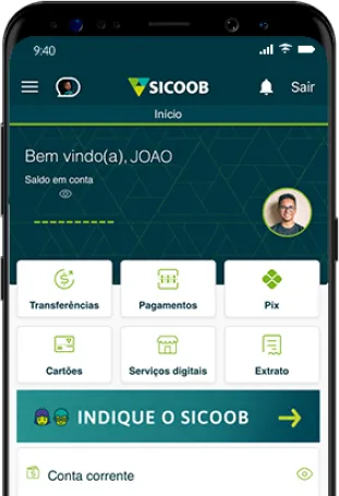 App Sicoob - Realize consultas