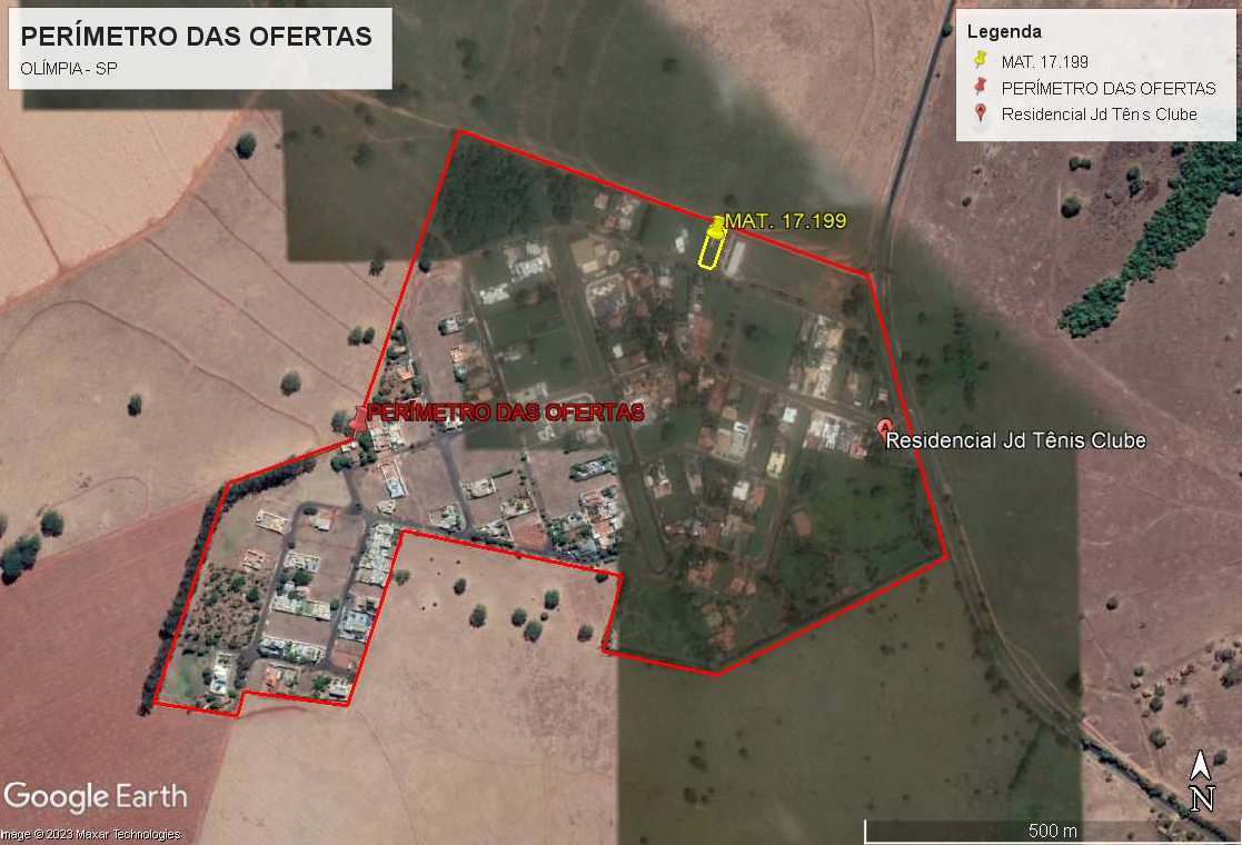 Lote em condomínio Matrícula Nº 17.199, em Olímpia (SP)